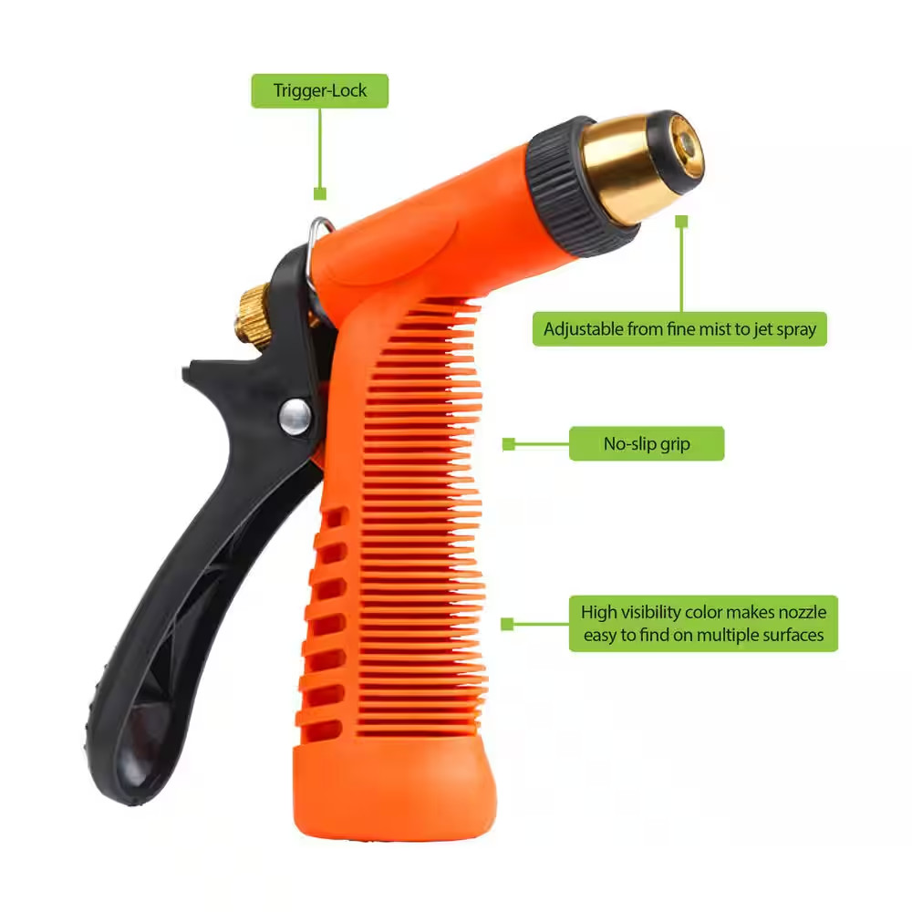 Hi-Visibility Adjustable Nozzle High-Visibility Slip-Resistant Adjustable Tip