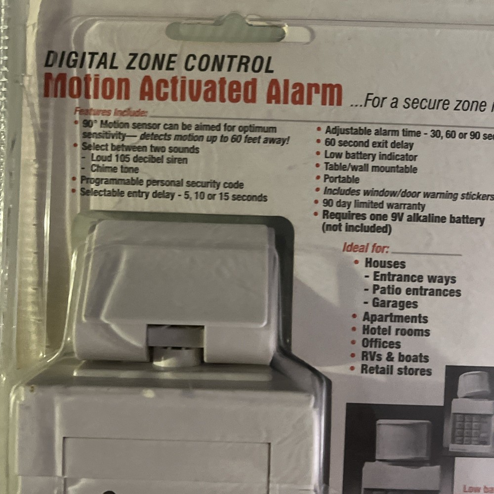 Motion Activated Alarm Hs-5300 Security System