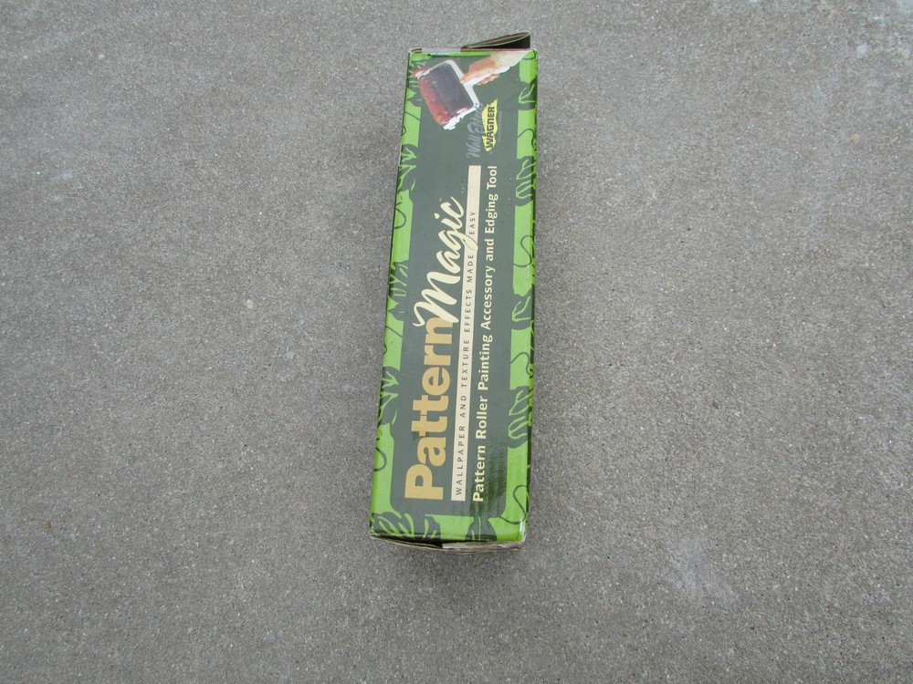 NEW Pattern Magic Wagner Wall Effects PAISLEY Design Roller & Edging Tool Paint