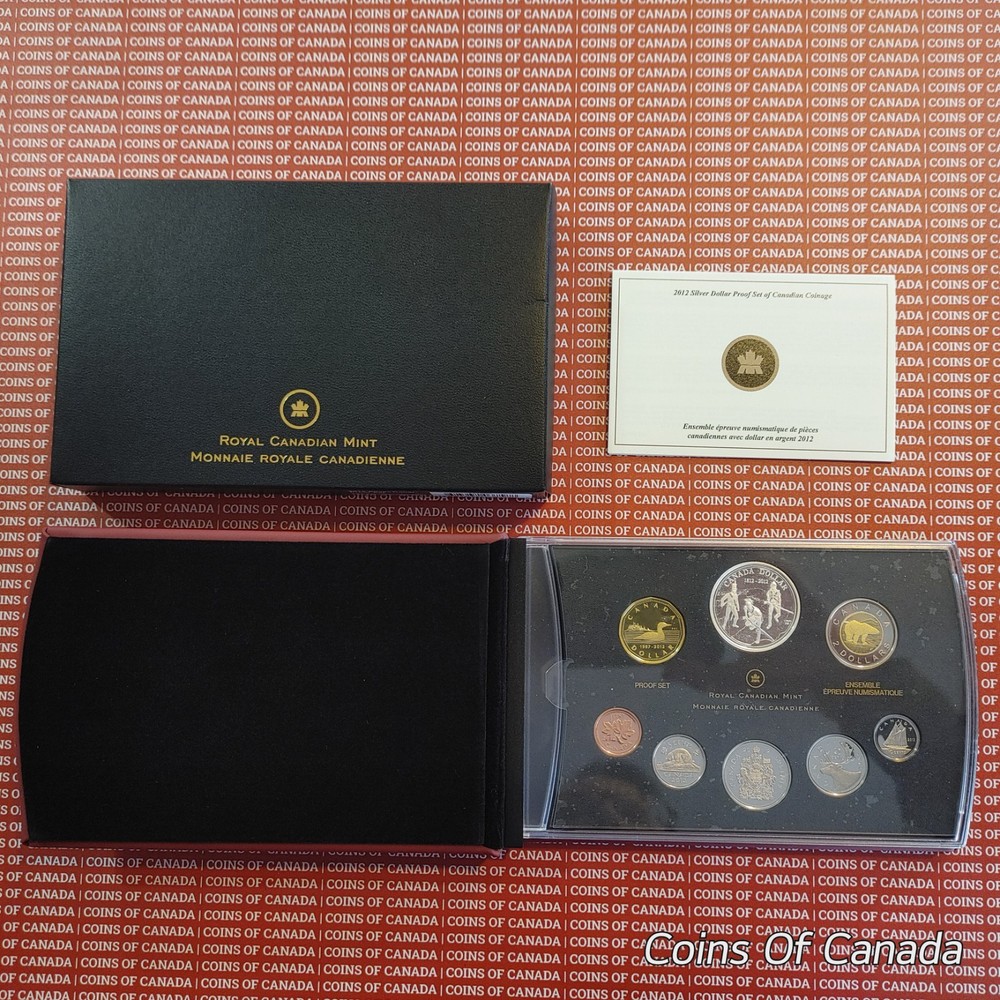 2012 Canada Special Edition Silver Dollar Proof Set #coinsofcanada