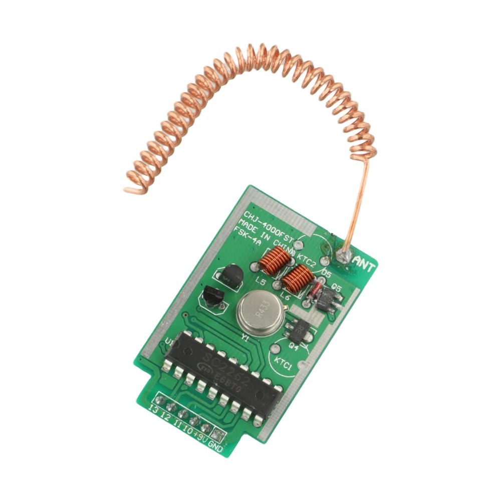 Wireless Remote Control Transmitter Module Kit 4000M 433MHz for Projects