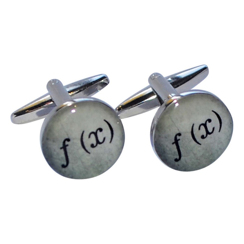 Function of x Mathematical Cufflinks Presented in Personalised Box