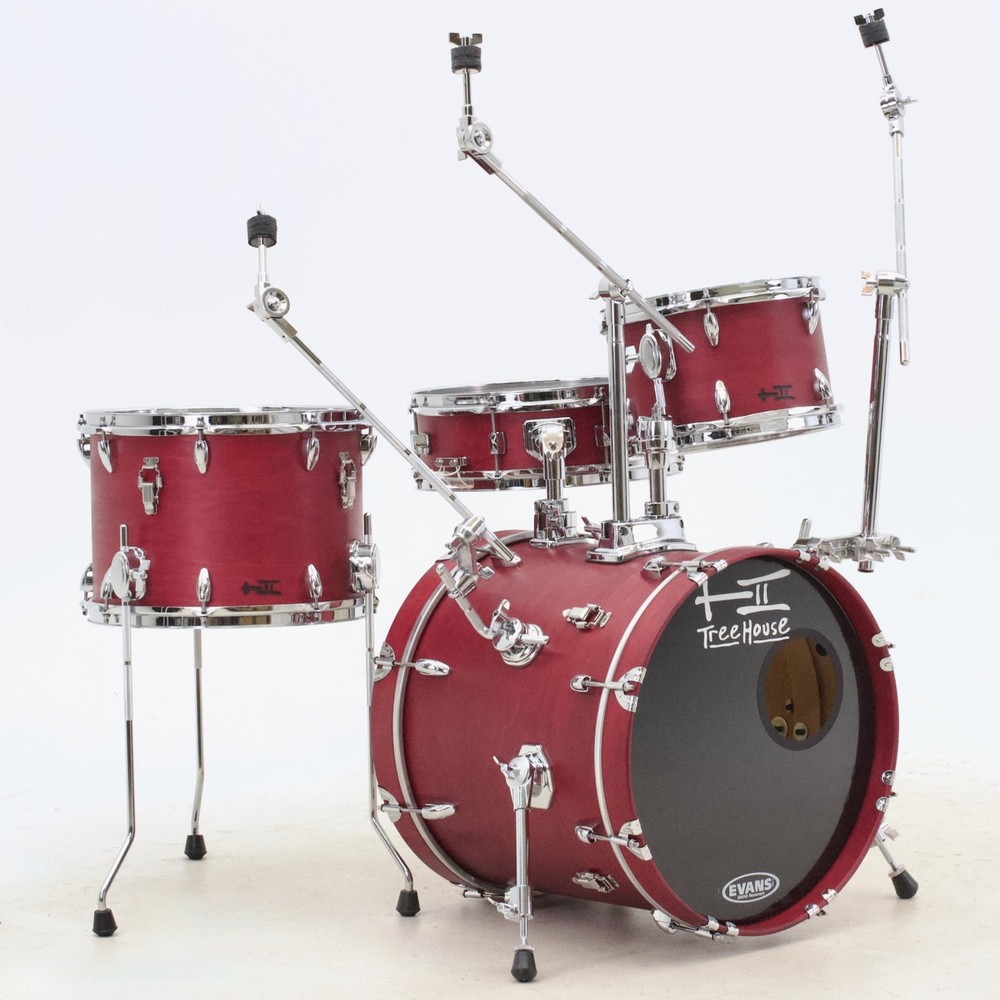 TreeHouse Custom Drums Compact Nesting Kit "Spicy Compact Bordeaux"