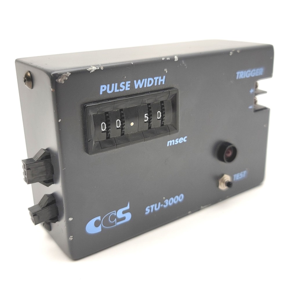 CCS STU-3000 Machine Vision Strobe Control Unit, 0.01-99.99msec, 12/24VVDC