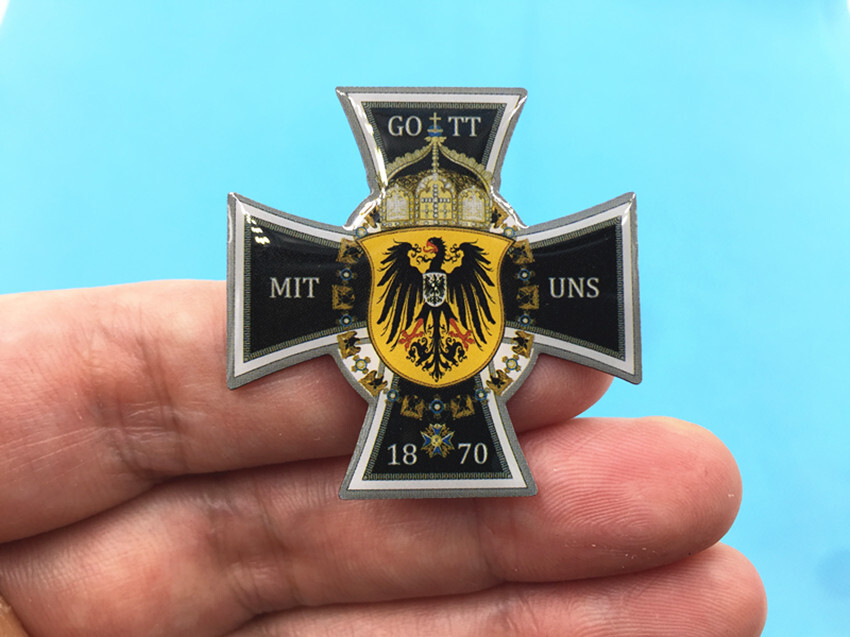 German Federal Eagle Cross Pin