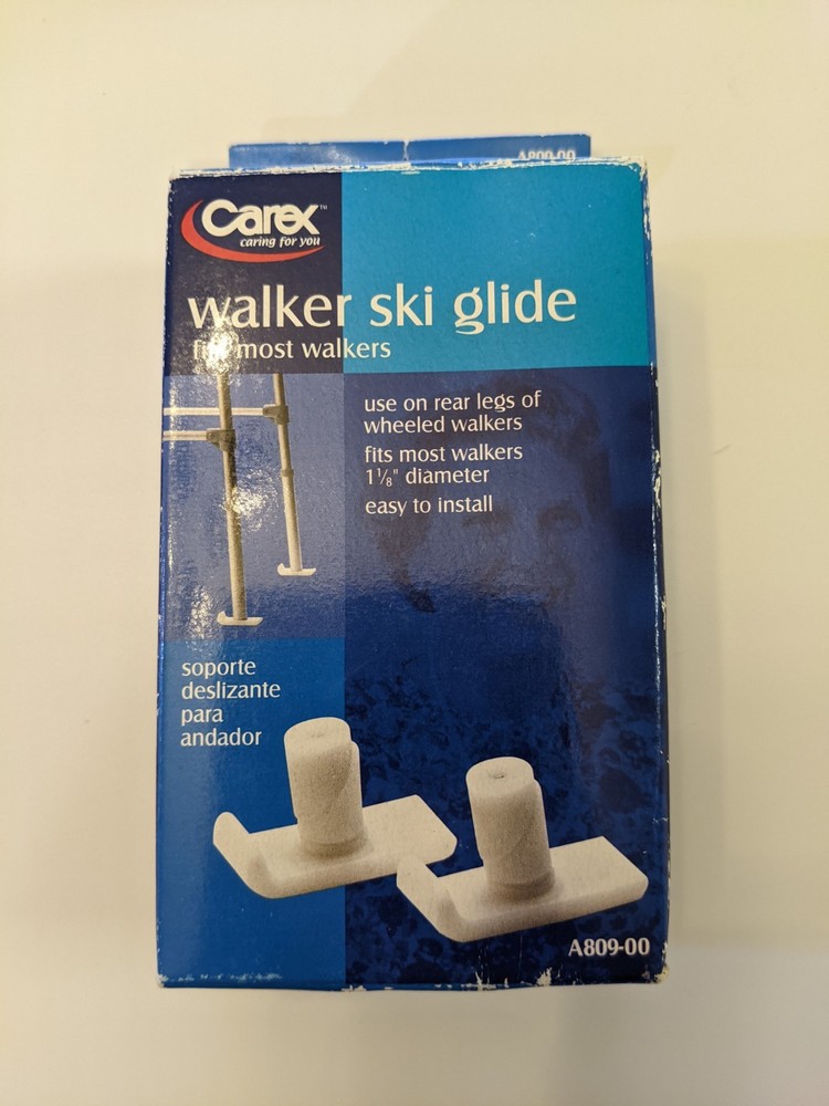 Carex walker ski glide A809-00