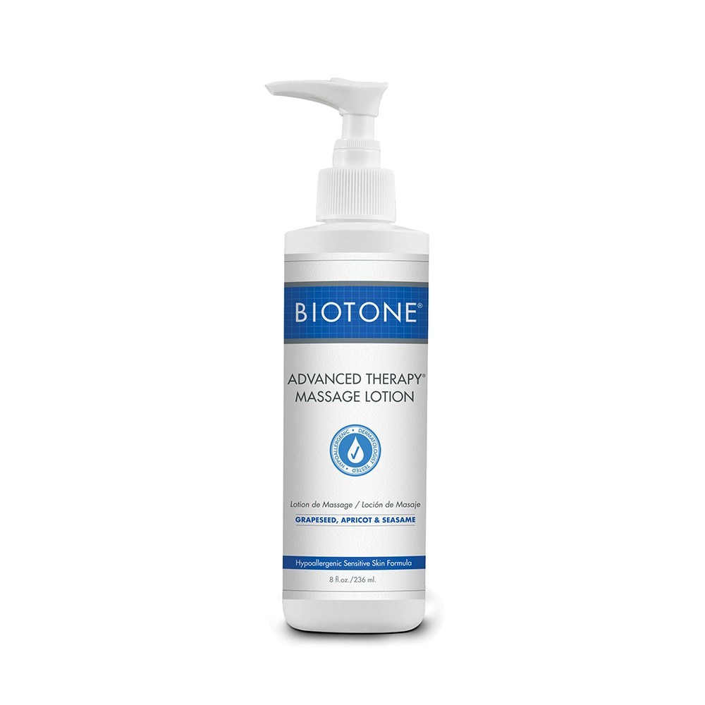 BIOTONE Advanced Therapy Massage Lotion -Unscented -Hypoallergenic -Professional