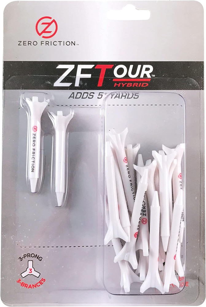 Zero Friction Tour Golf Tees