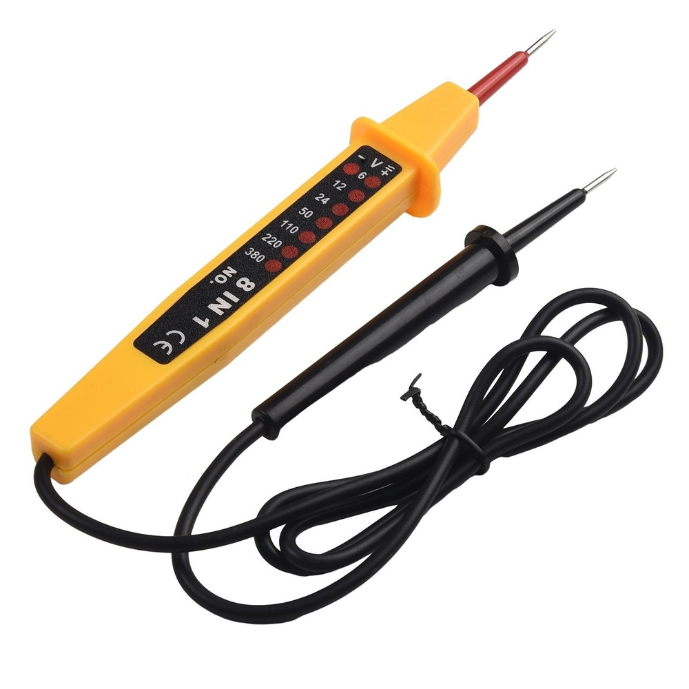 Voltage Tester Dimensions Display Elements Frequency Range Material Plastic