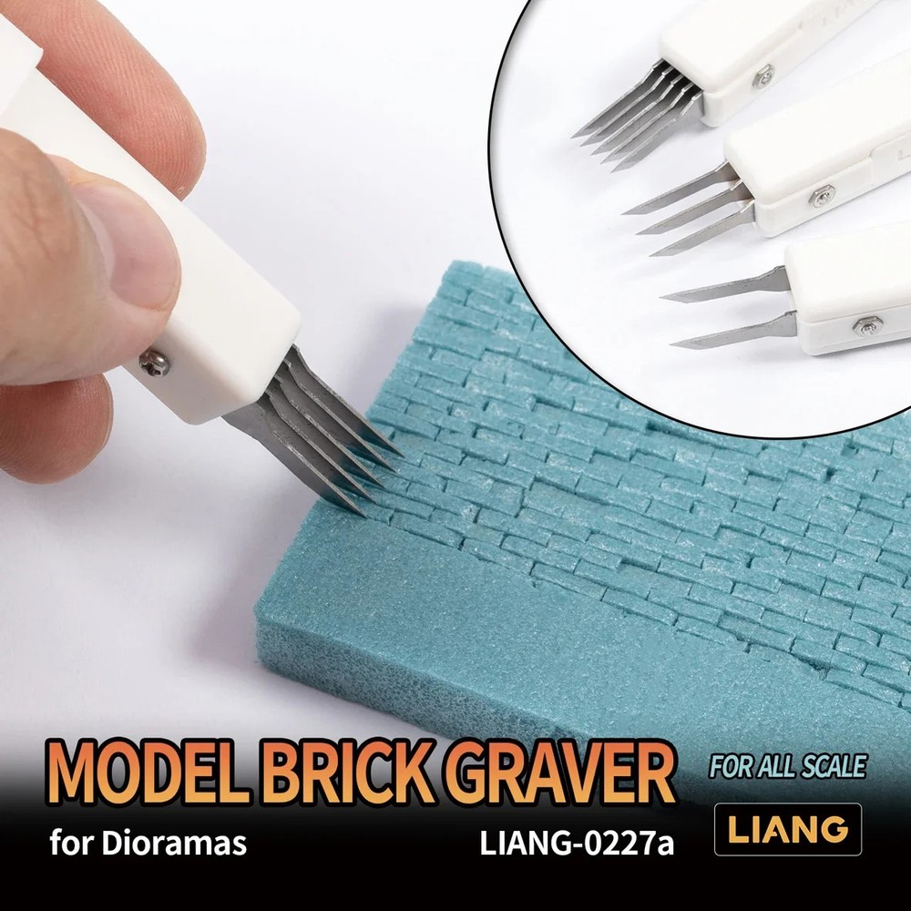 Model Bricks Graver for Dioramas Assembly Model Craft Tools