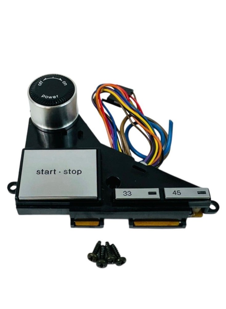 Technics SL-1200MK3D Turntable Power Start Stop Speed Control Unit Tested