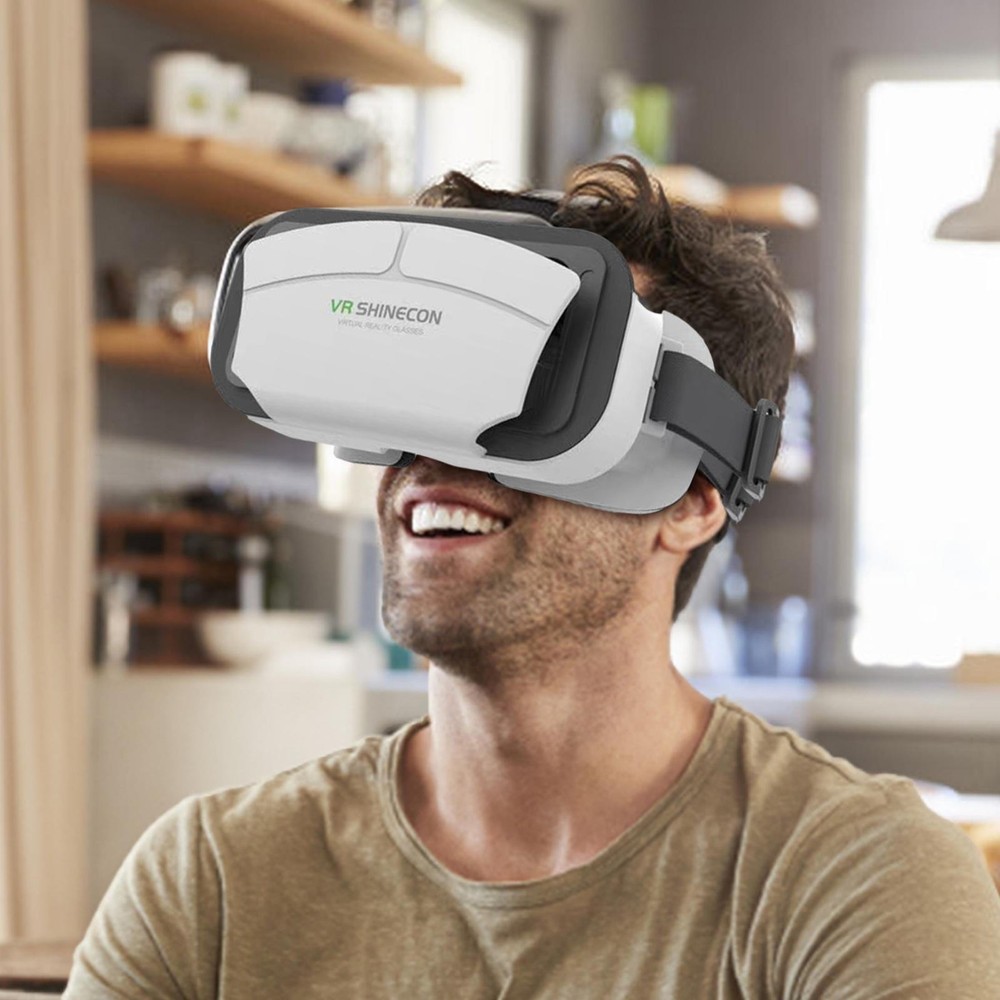 Phone VR Headset Adjustable VR Headset Comfortable VR Goggles/Glasses