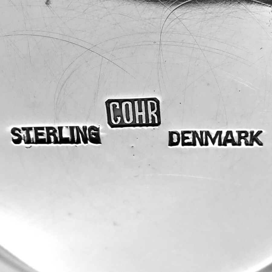 Sugar Caster Shaker Sterling Silver Cohr Denmark