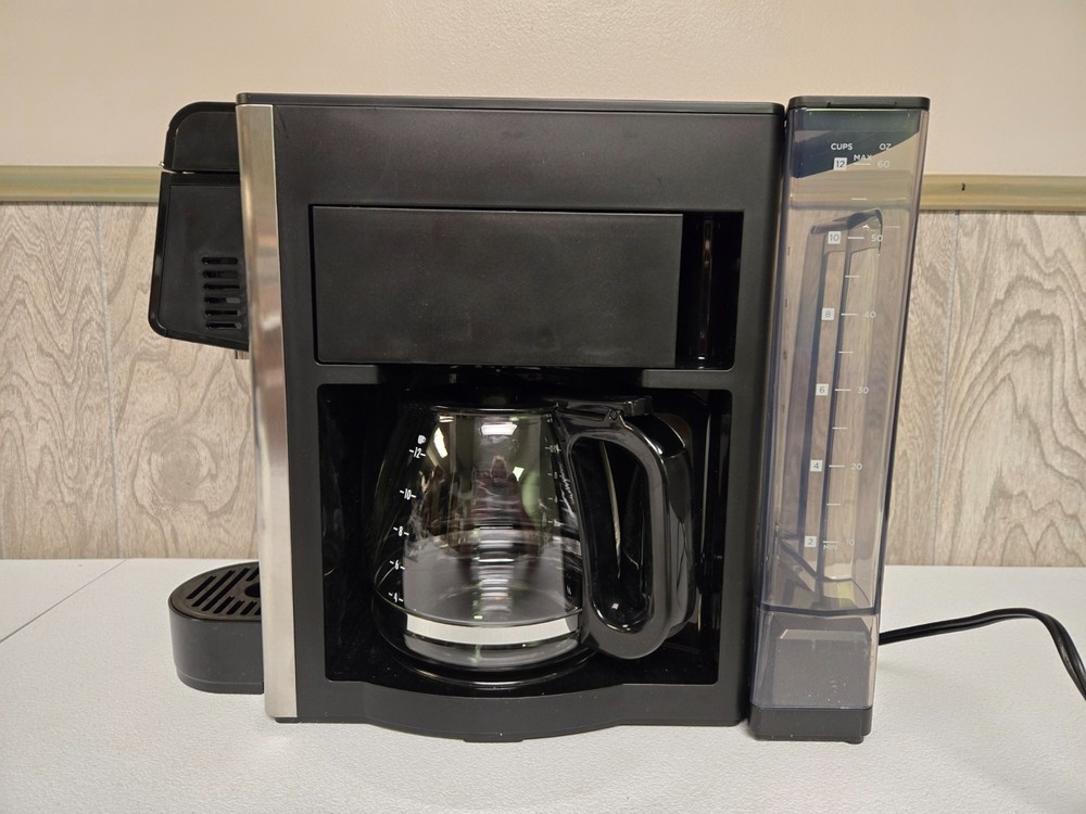 Hamilton Beach FlexBrew Advanced 12 Cup Drip & Single Serve Kcup Coffee Maker