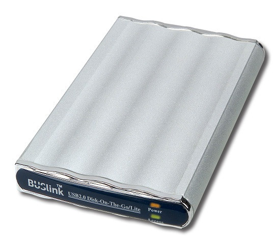 BUSlink Disk-On-The-Go USB 2.0 2 TB External Slim Drive