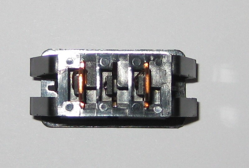 Red Rectangular Panel Mount Neon Indicator McGill Light - 125V - .25" Terminals