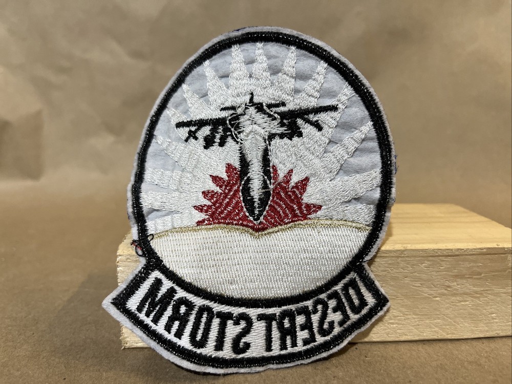 Desert Storm Pocket Iron on Sew on Patch
