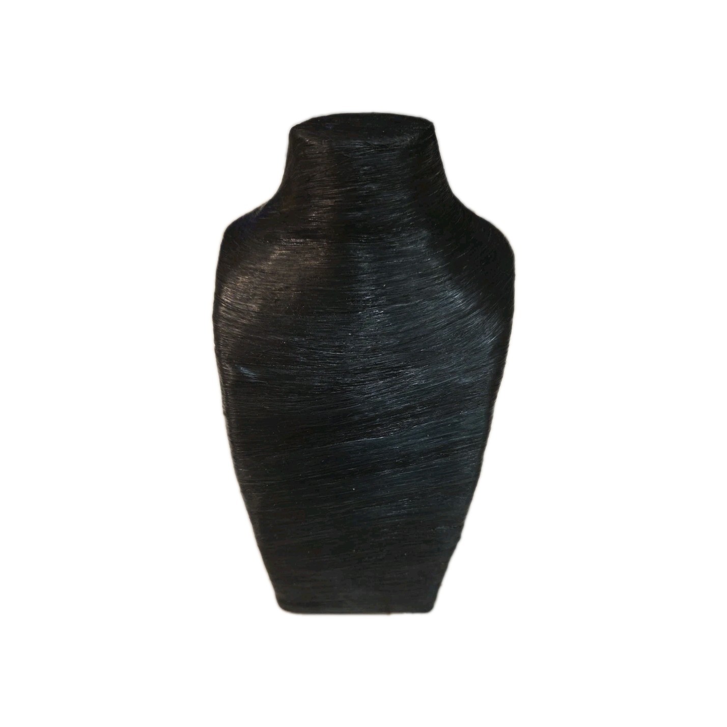 Black Twine Necklace Display Stand Necklace Display 9" Tall