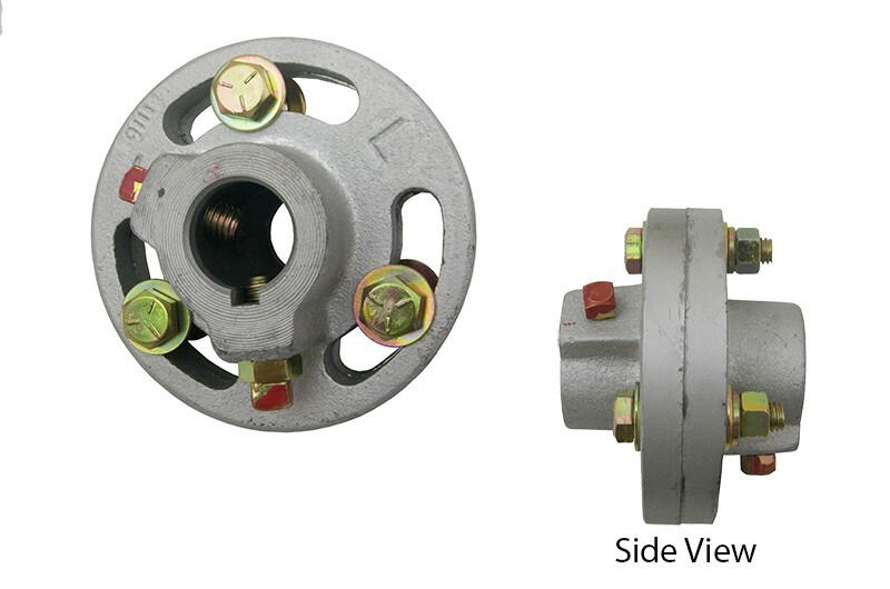 1 Inch Solid Keyed Torsion Shaft Adjustable Coupler Garage Door