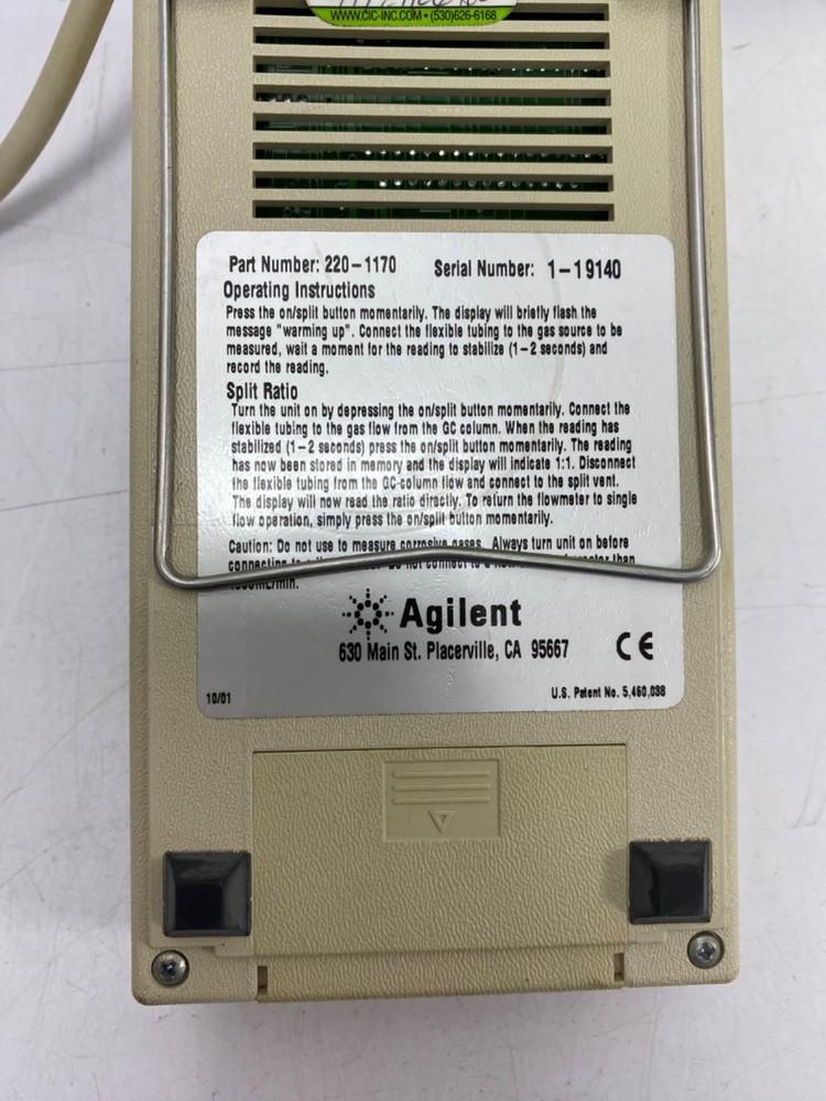 Agilent Technologies ADM1000 Universal Gas Flowmeter