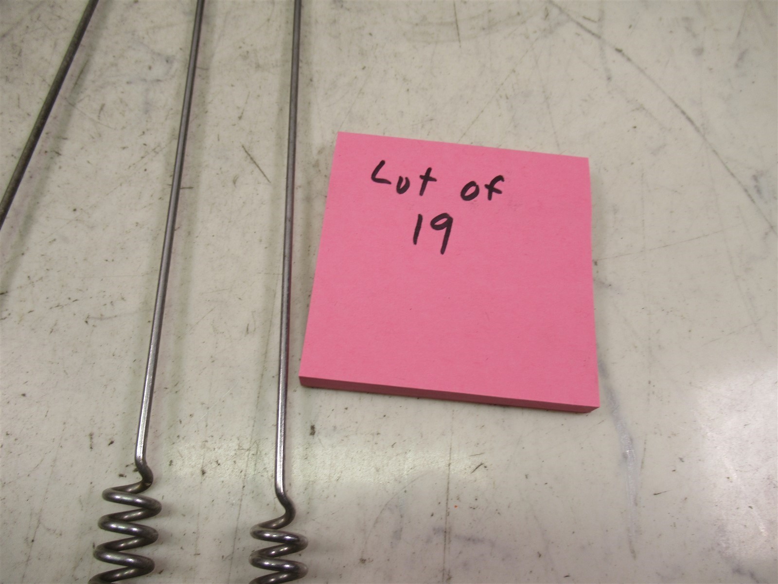 Lot of 19 Motorola Two-Radio Antennas Collinear Through-Hole Mount