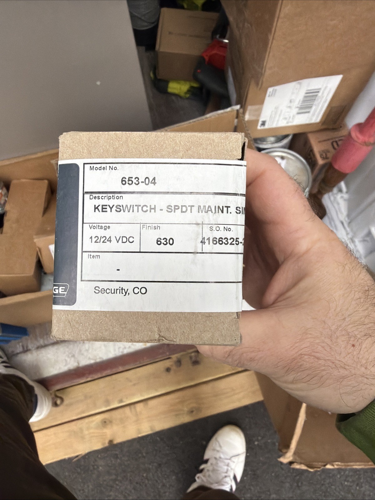 Schlage 653-04 Electronics Keyswitch