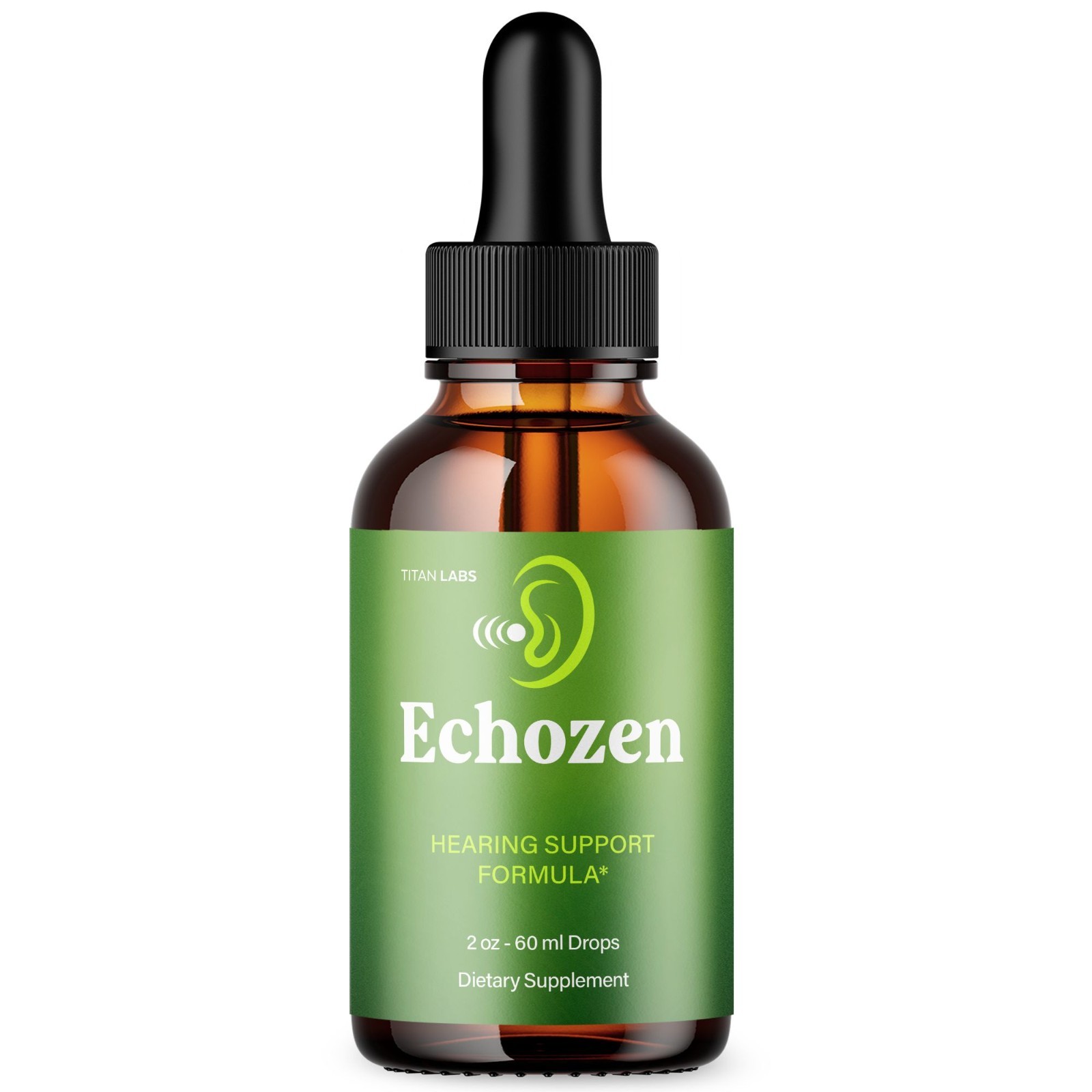 (1 Pack) Echozen Ear Health Support Drops Natural Echo Zen Vitamin 30 Servings