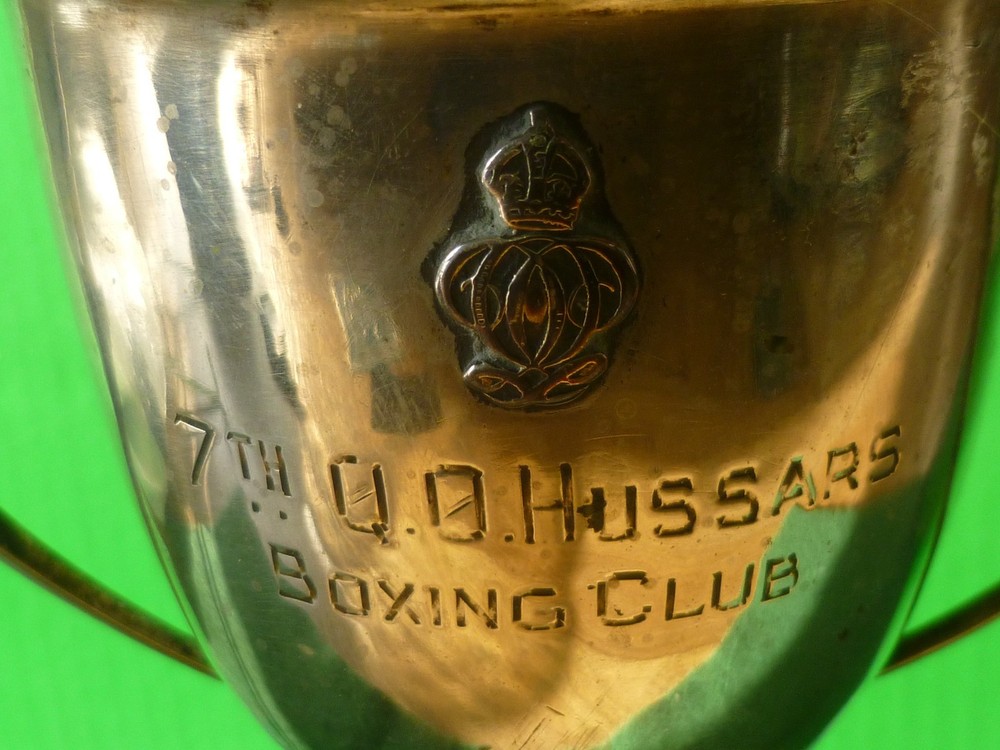 WAR TIME 7th QUEEN'S OWN HUSSARS BOXING CLUB CUP