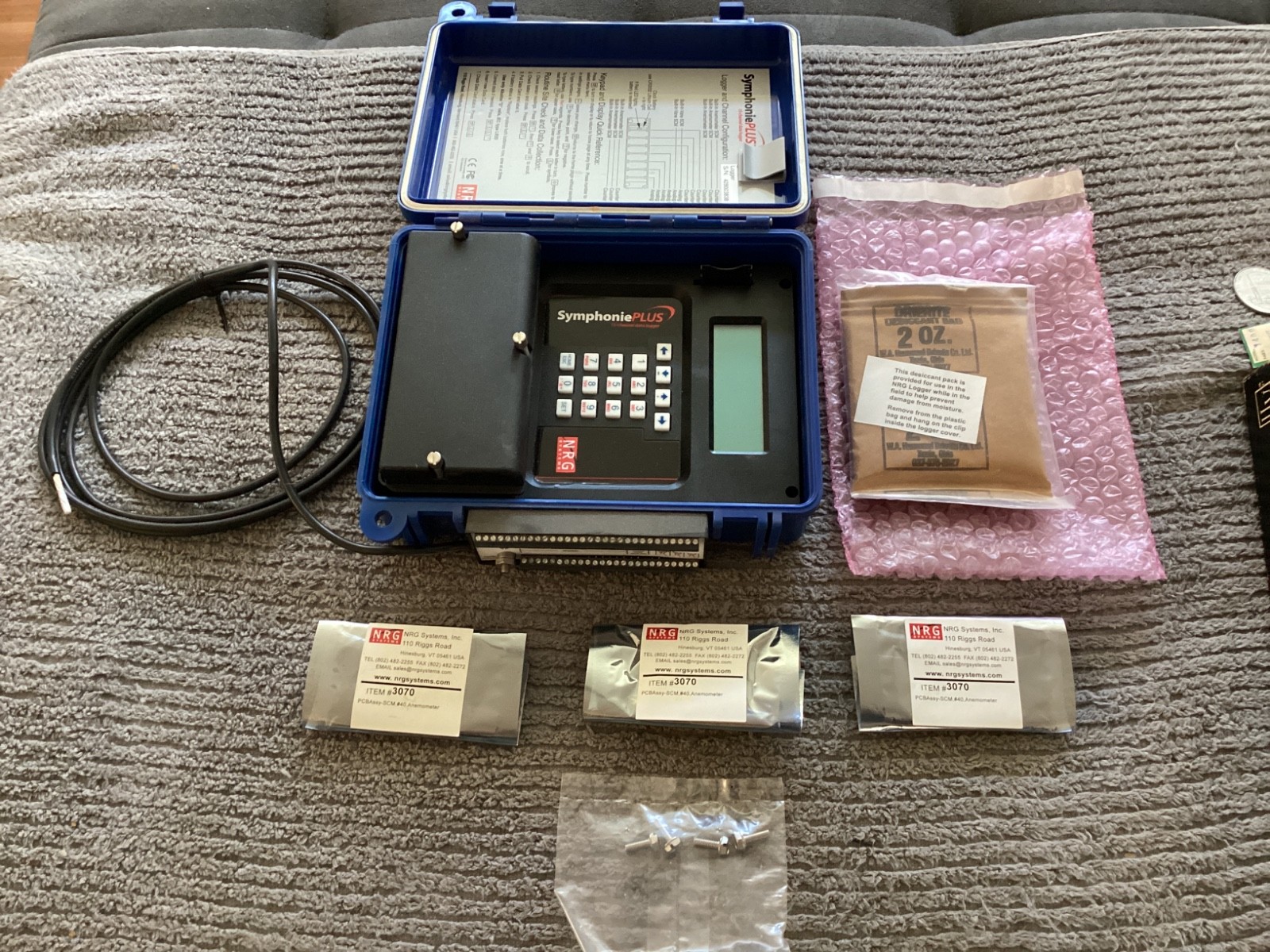 NRG Systems SYMPHONIE PLUS LOGGER 15 Channel with 3 Anemometers