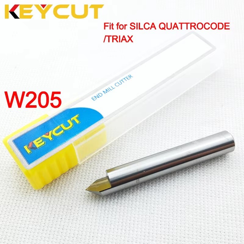 W205 90° 0.2mm Cutter Fits SILCA Quattrocode SILCA Triax Key Duplicating Machine