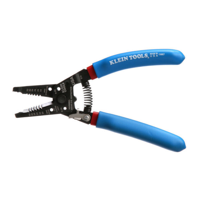 Klein Tools 11057 7 1/8 In Curved Wire Stripper