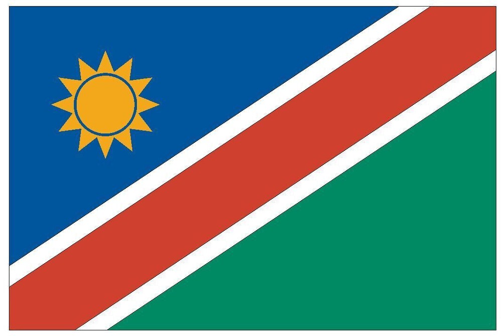 Namibia International Flag Sticker Decal