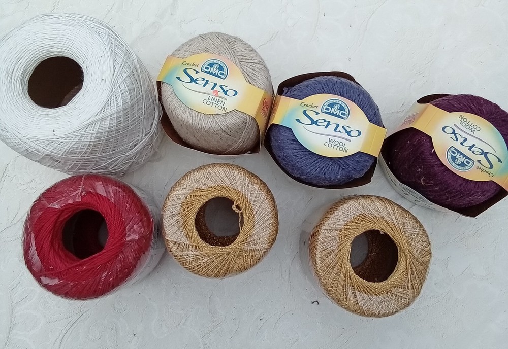 Senso Crochet Thread 6 New one open