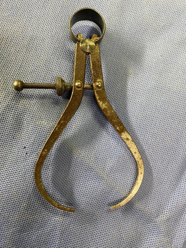 Brown & Sharpe Type Precision Spring Joint Outside Flat Leg Caliper, Used.