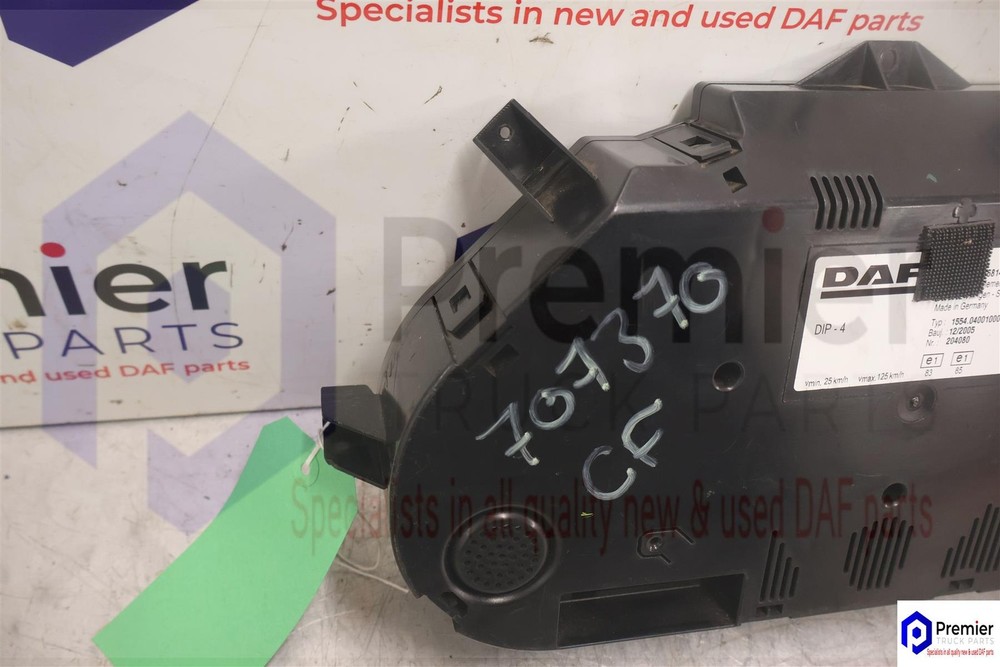 Fits DAF CF Dash Clock Casing Only Part No 1681441
