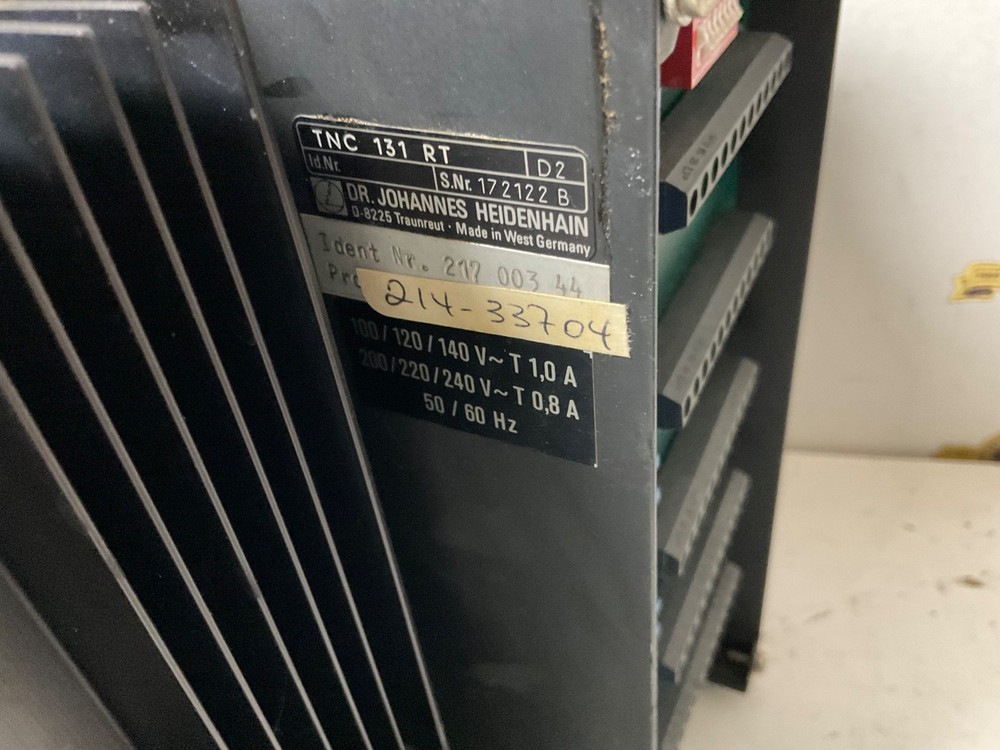 HEIDENHAIN TNC 131 CNC XYZ interface circuit control machine