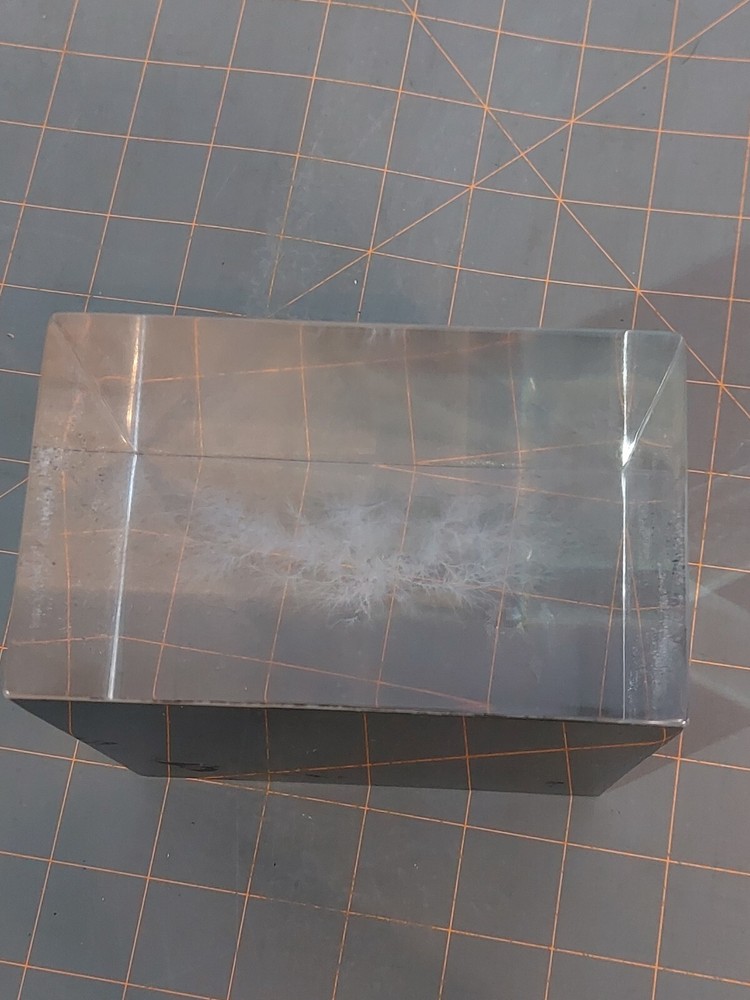 Captured Lightning Lichtenberg Figure Electron Tree Paperweight