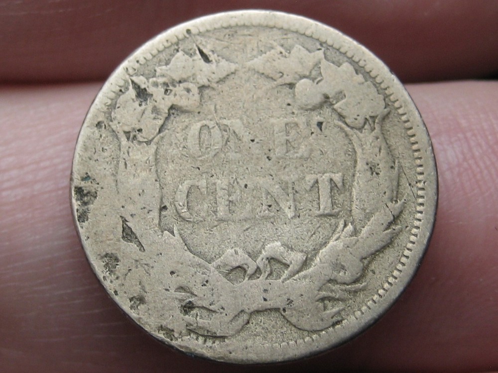 1858 Flying Eagle Penny One Cent- Small Letters, Good Details