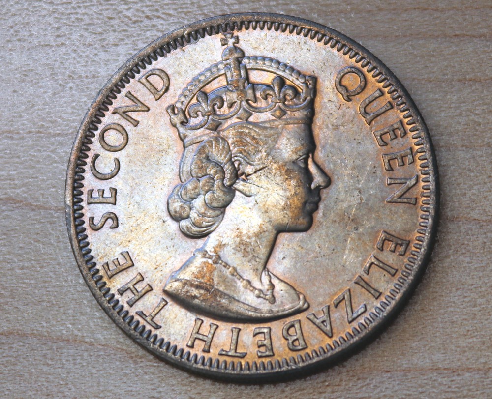 1976 Belize 50 Cents