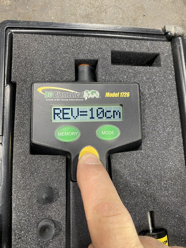 BC Biomedical Digital Tachometer Model 1726