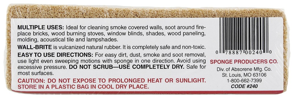 Smoke Soot Eraser Sponge - 1 Pack
