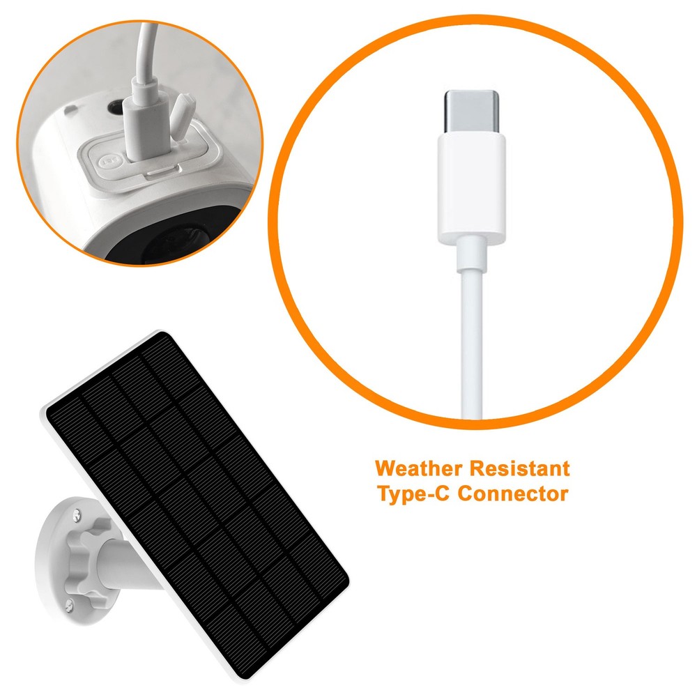 3W Solar Charger Wireless Security Camera S4