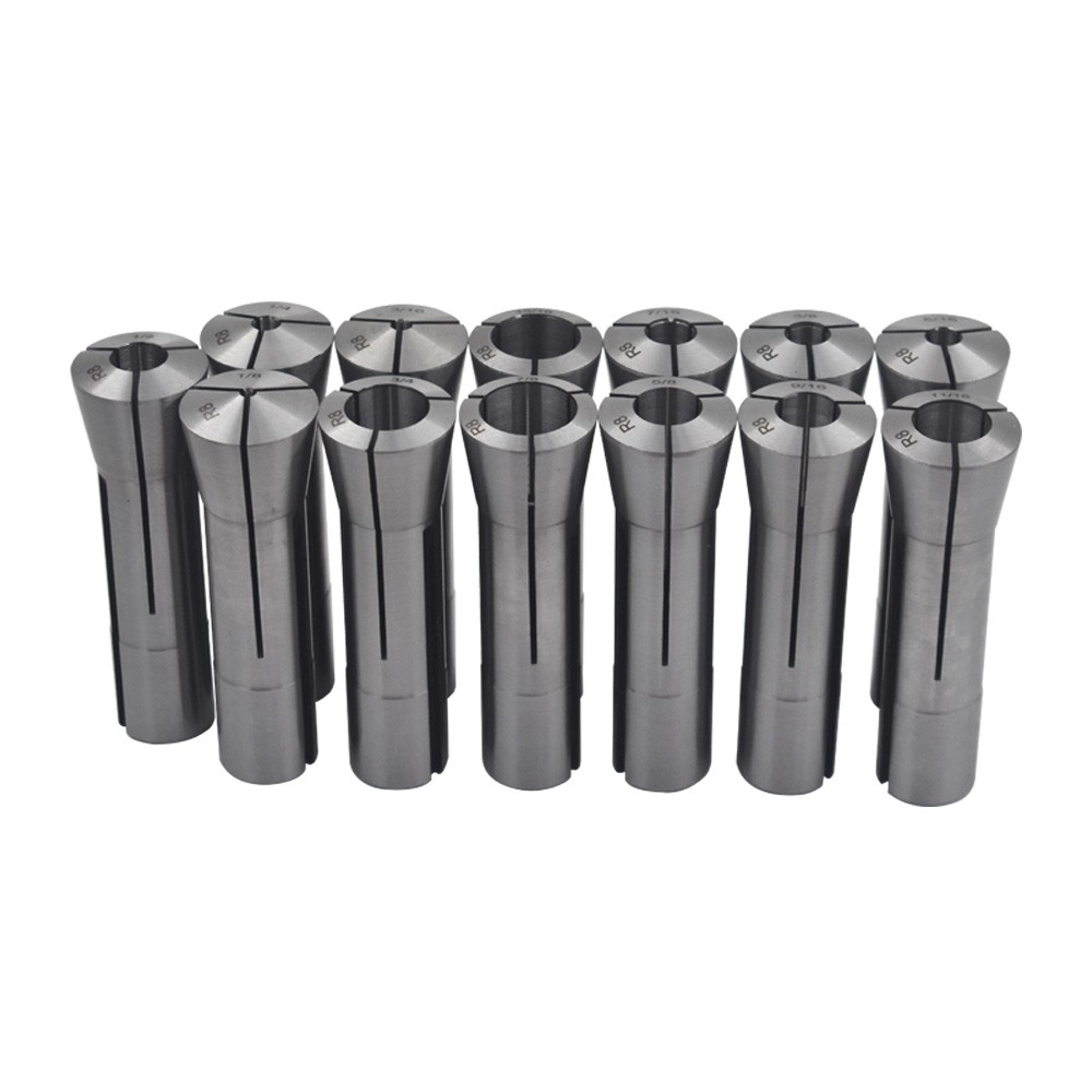13 Pcs Precision R8 Collet Set Mill Collets Set – Collets For Mill Machine