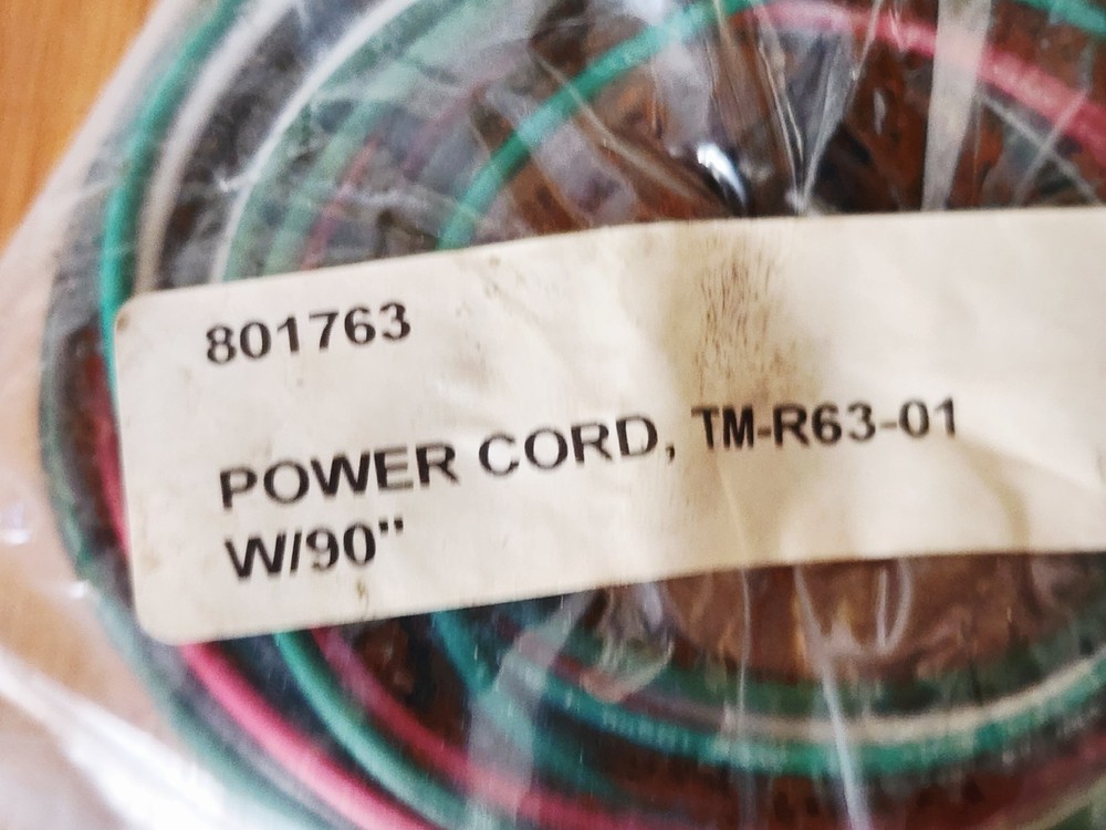 True 801763 Power Cord