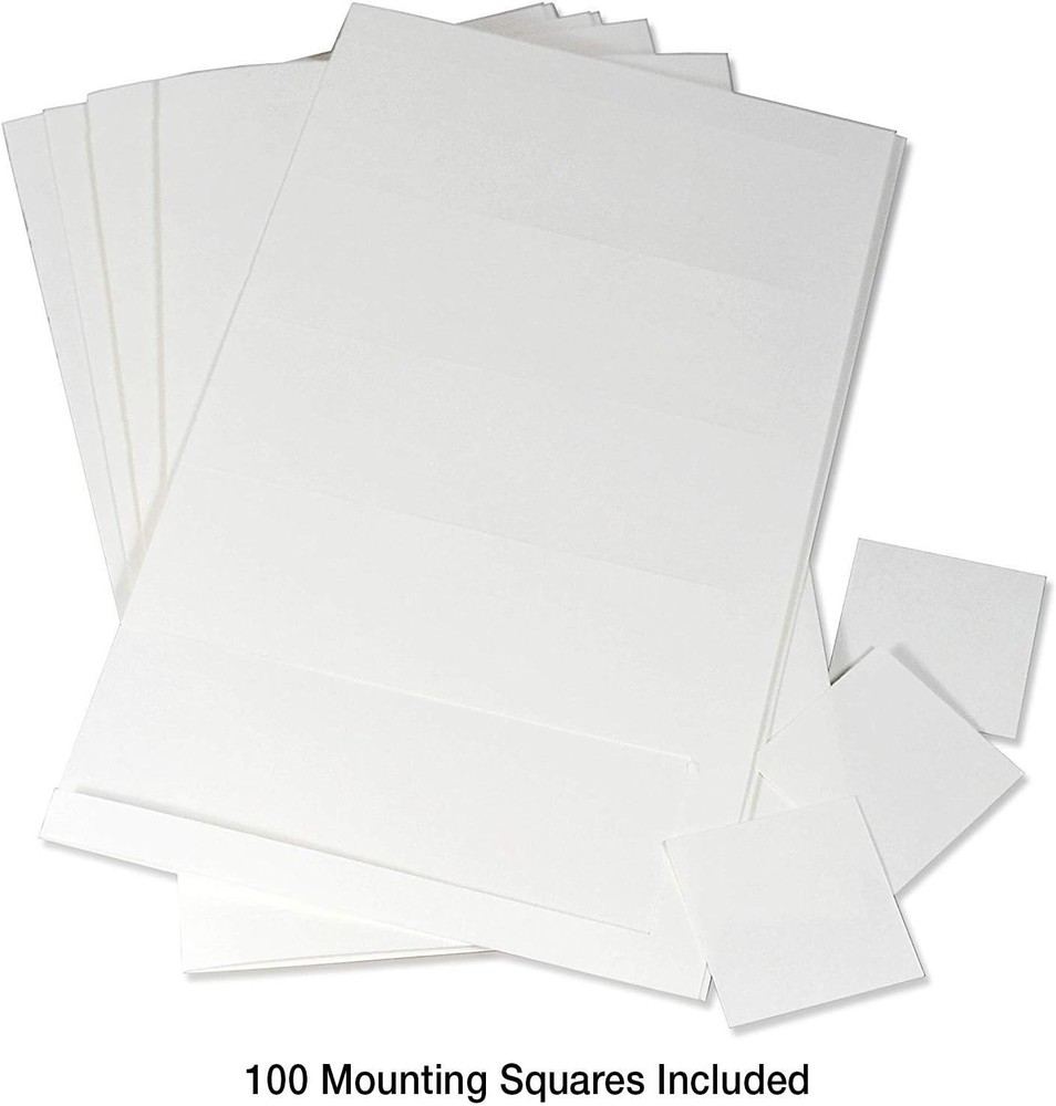 20 Pack Small Stamp Collector Refill Pages