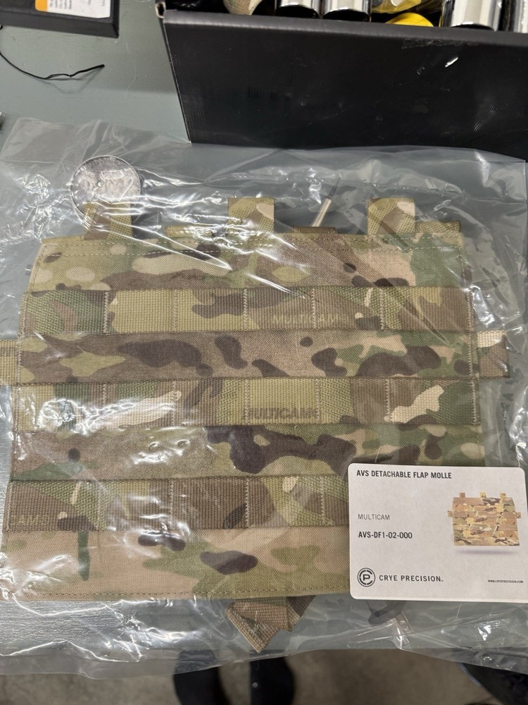 Crye Precision AVS Detachable Flap MOLLE Multicam