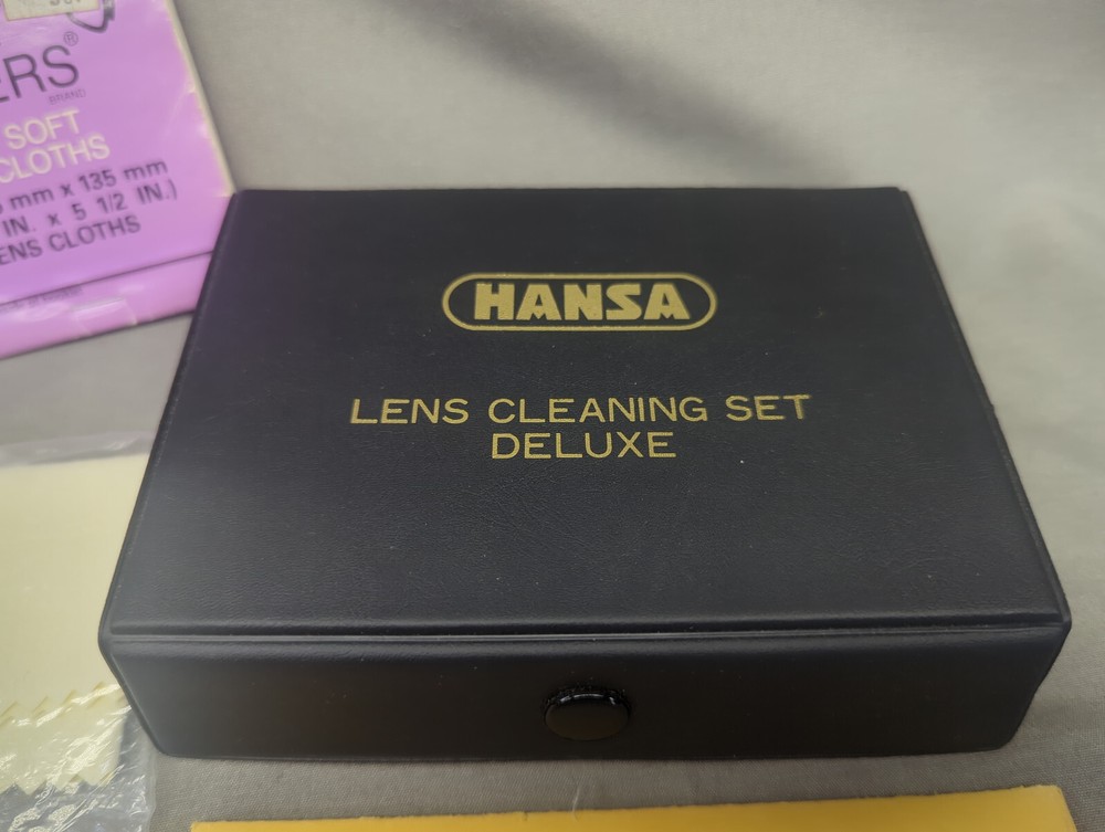 Vintage Hansa Camera Lens Cleaning Kit