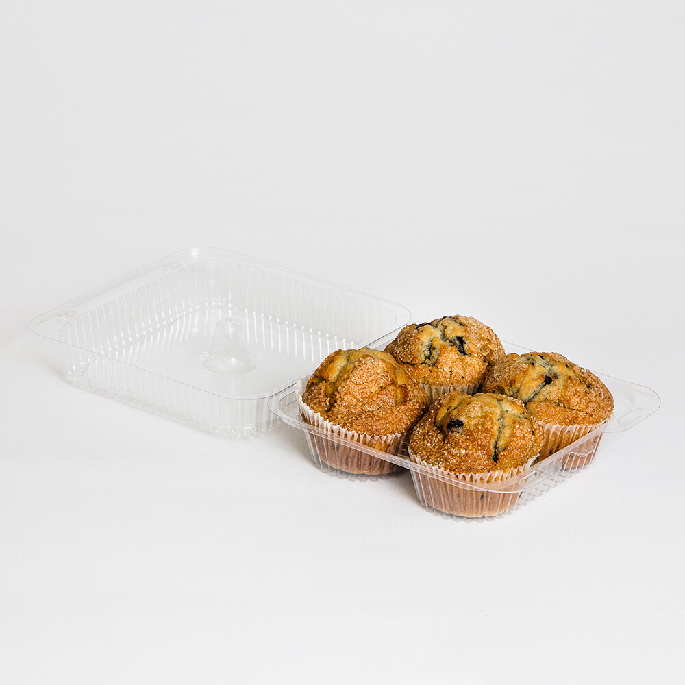 Inline Plastics PET Food Container Clear 64.2 oz. | 300/Case