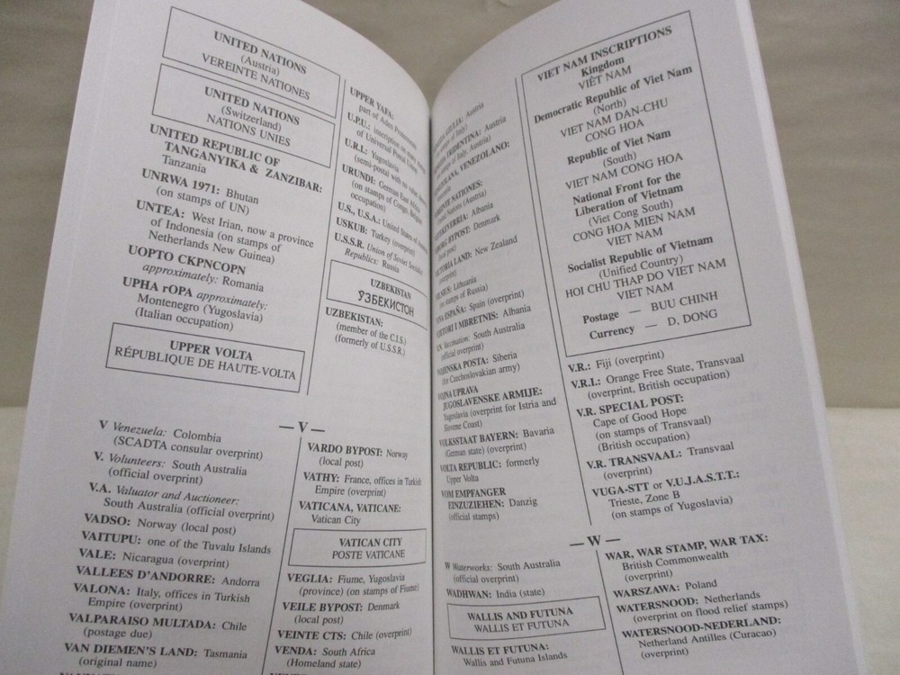 The Unitrade Postage Stamp Identifier Softcover Book 1997