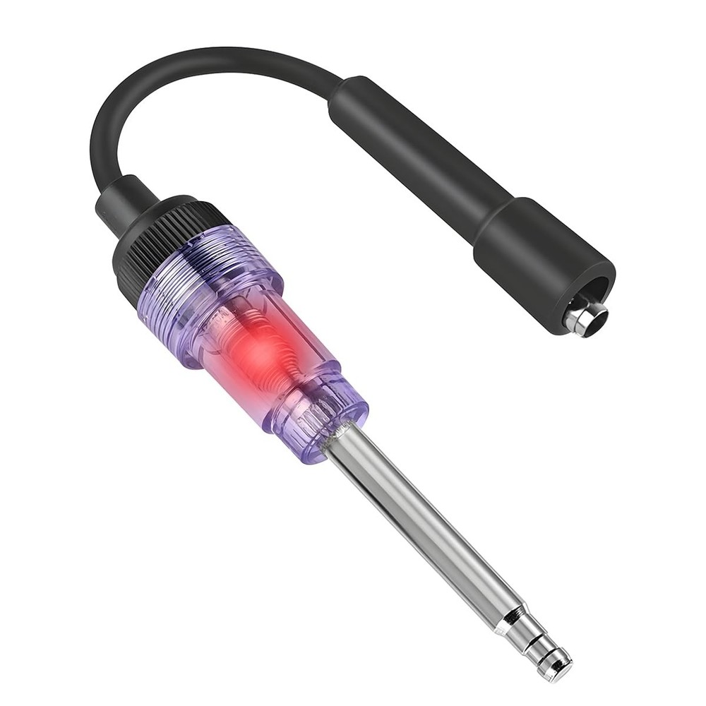 Car Inline Spark Plug Tester Vehicles Straight Boot Engine Ignition Coil Tester